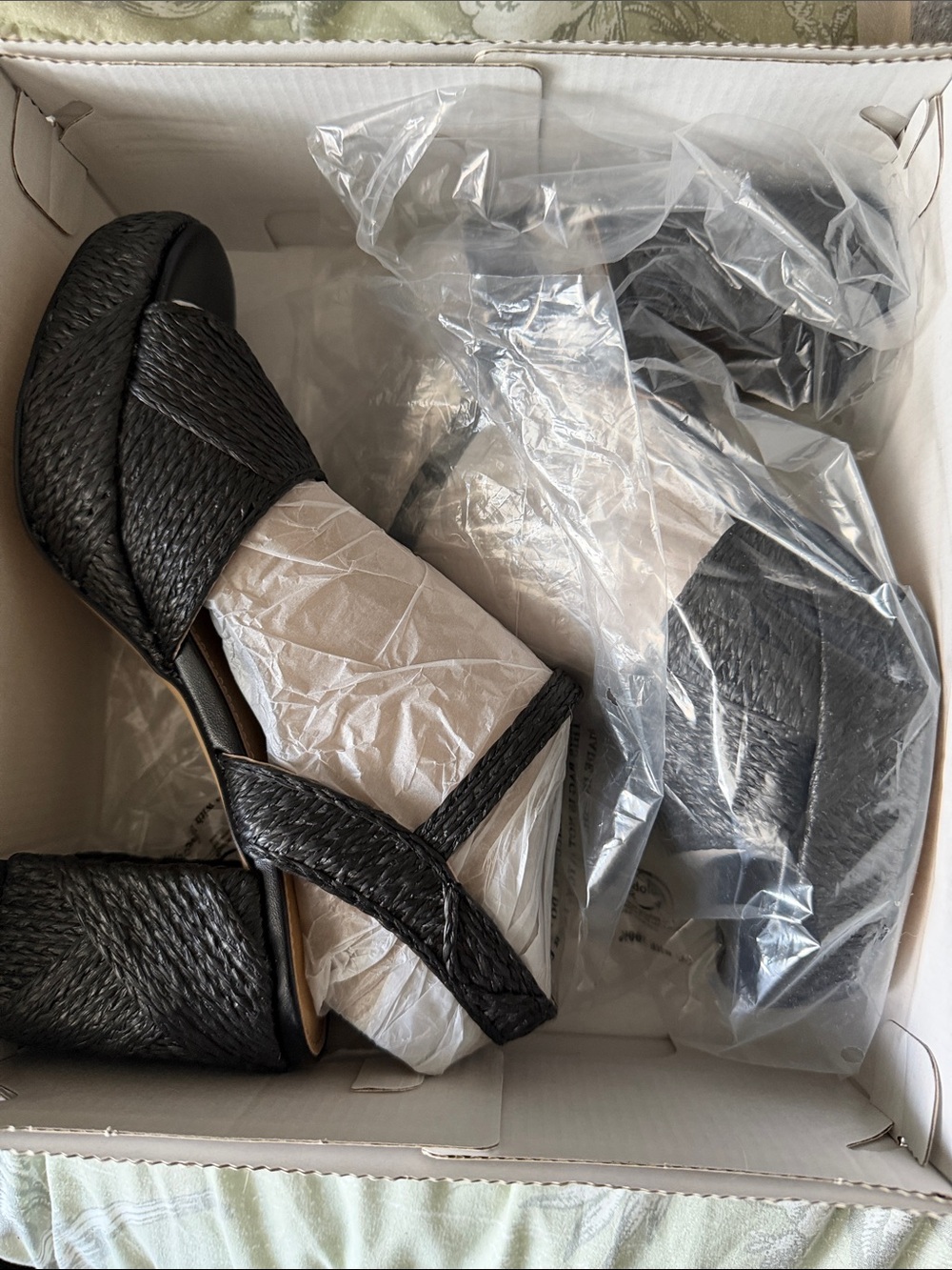 Calvin Klein Black Lessia2 Platform Sandals